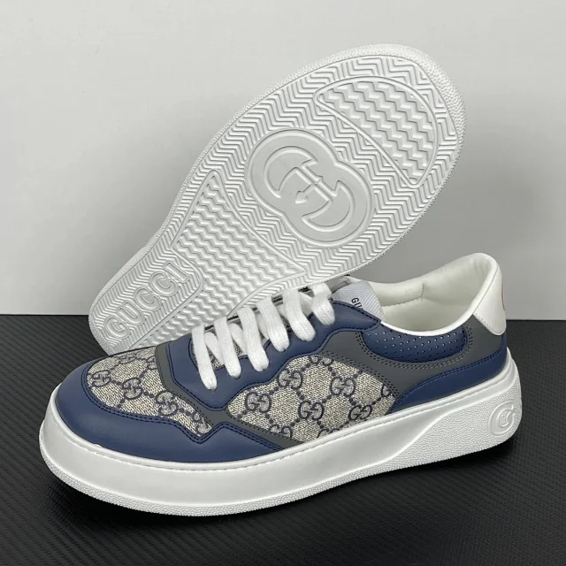 Gucci Sneakers Low-Top Platform with GG Monogram Panels product detail image 7