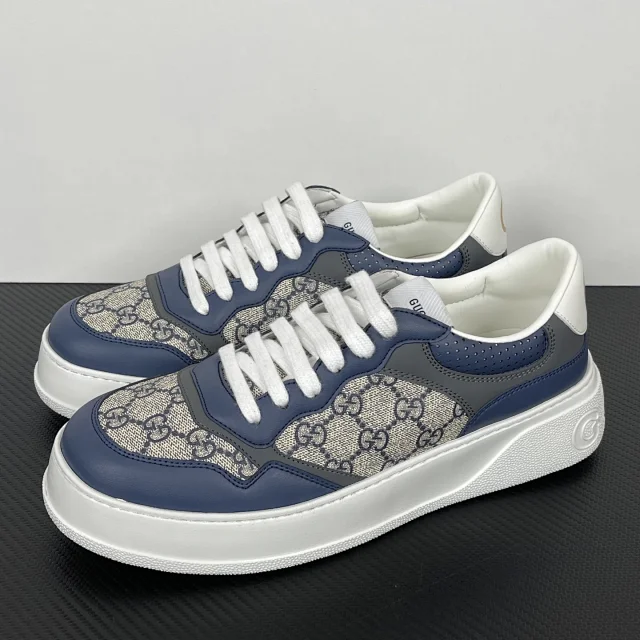Gucci Sneakers Low-Top Platform with GG Monogram Panels product detail image 8