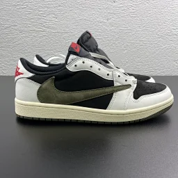 thumbnail for XH版本乔1TS 倒钩白棕黑绿两色福利特价外贸回流仓库现货百分之百精准库存