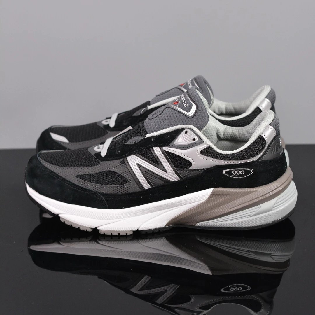 New Balance Multiple models shown — NB990V6 Black and Gray 990BK6