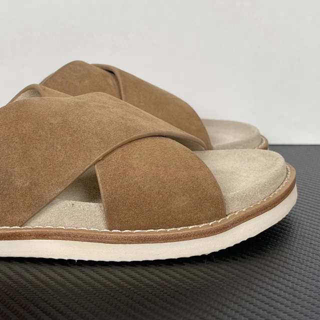 Brunello Cucinelli Slippers Suede Slide Sandals product detail image 39