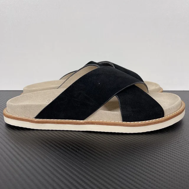 Brunello Cucinelli Slippers Suede Slide Sandals product detail image 20