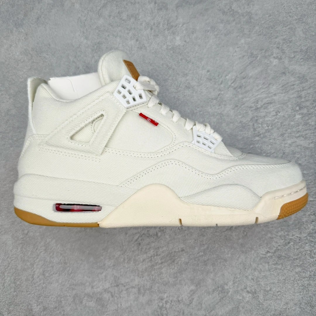Jordan 4 Retro Levi's White Denim AO2571-100