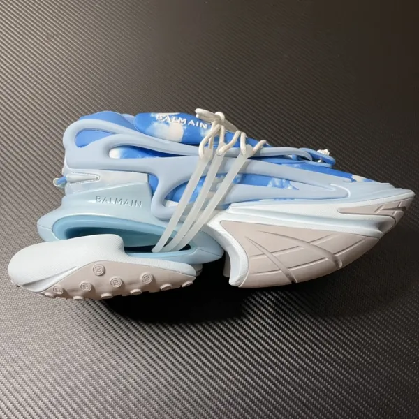 Balmain Paradox Sneakers Cloud Blue Multicolor Chunky Sneakers - 1