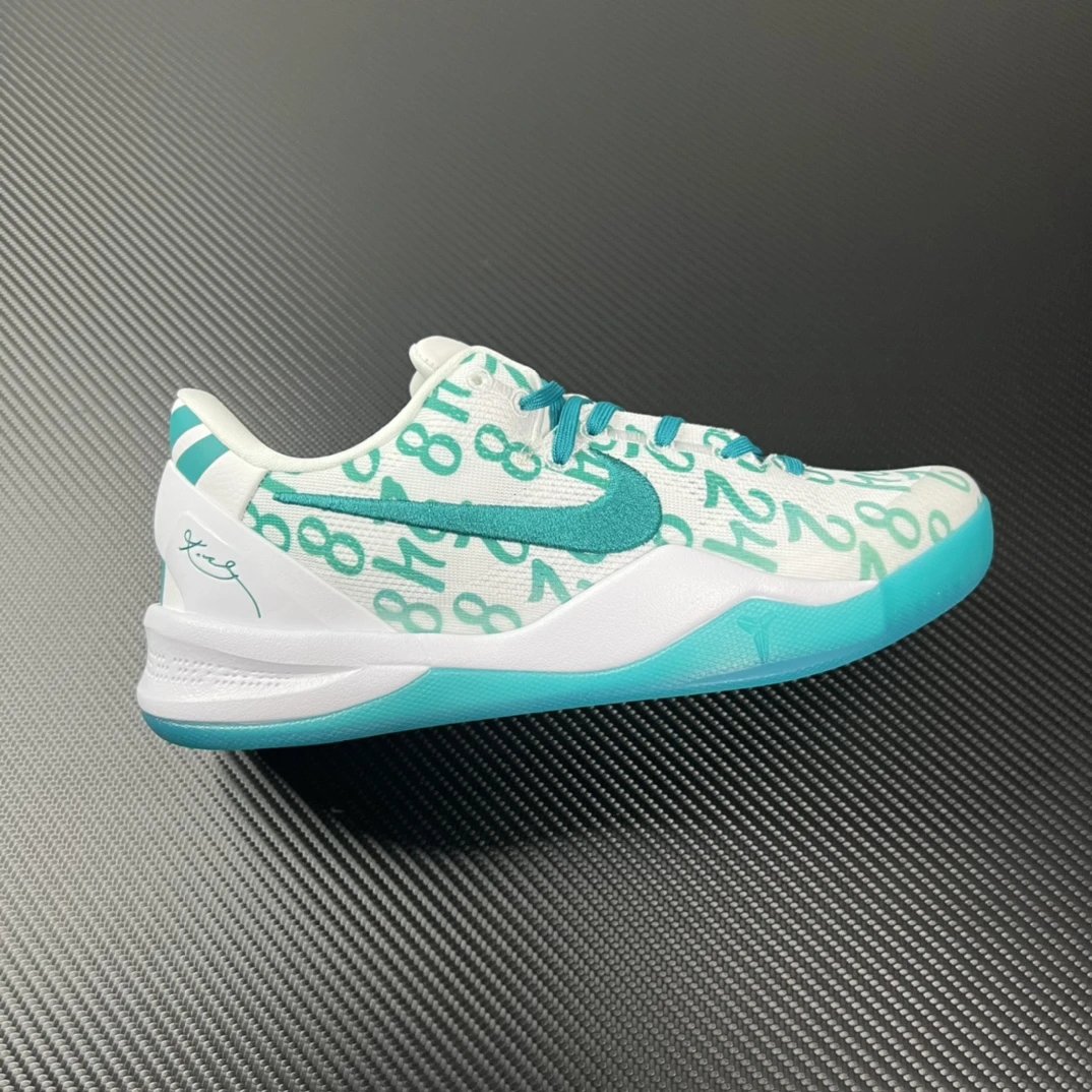 Nike Kobe basketball sneakers — Kobe 8 Lake Blue FQ3549-101