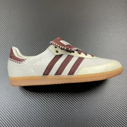 thumbnail for PK version! Samba series gentleman German training football style versatile low-top casual sports shoes red!