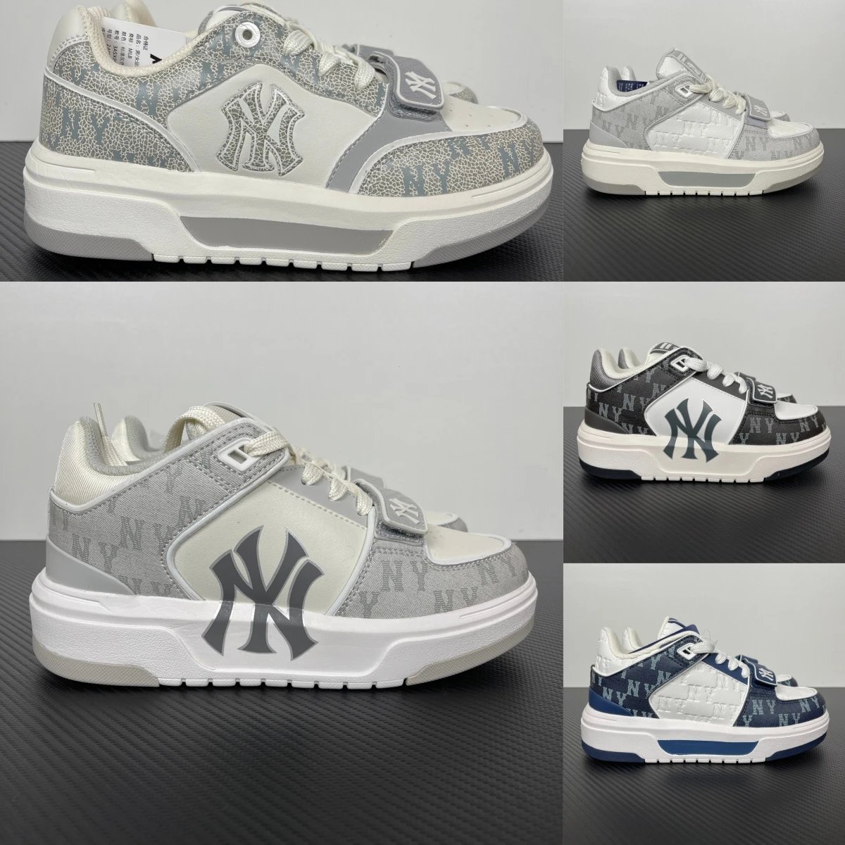MLB Sneakers NY logo low-top image 1