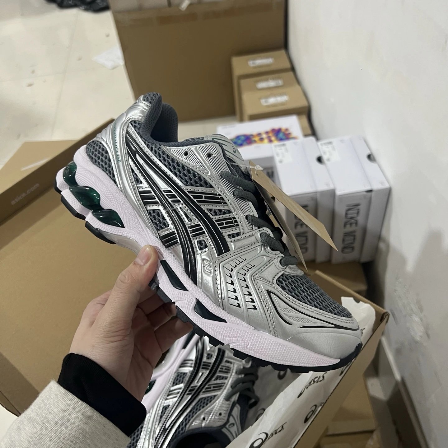 Kayano 14 Gray Silver 1203A537-020