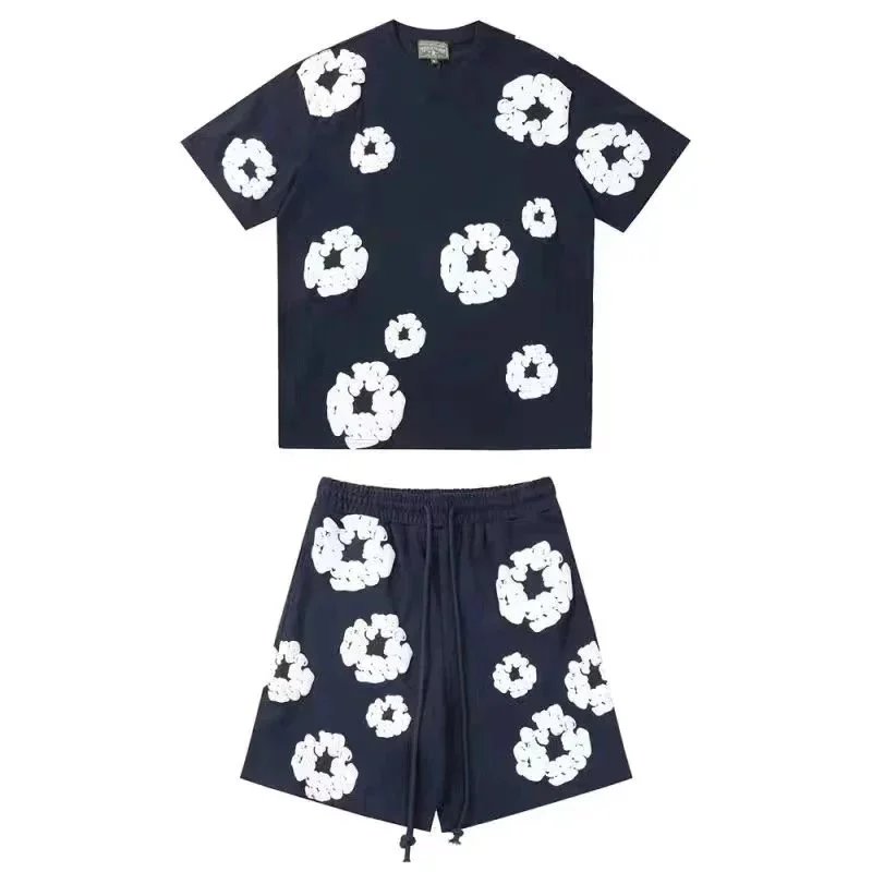 Navy Blue Short Set
