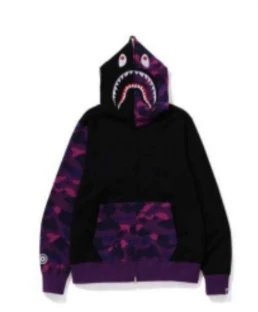 Black purple splicing