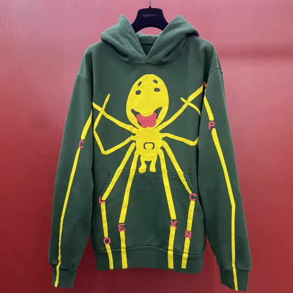 Celine x Pharrell Williams Spider Hoodie Army Green - 1