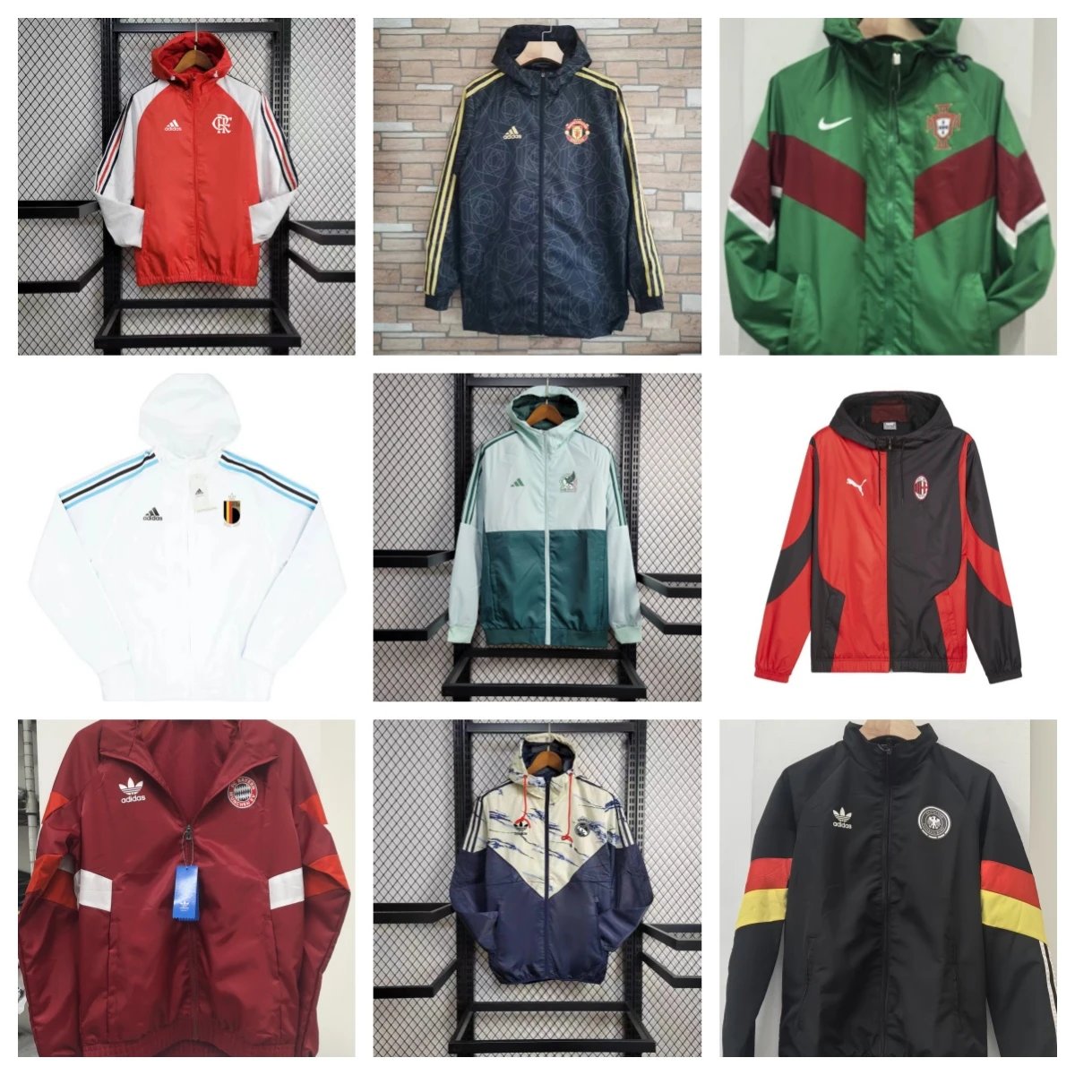 Nike Portugal National Team Windbreaker Purple/Black Jacket - 5