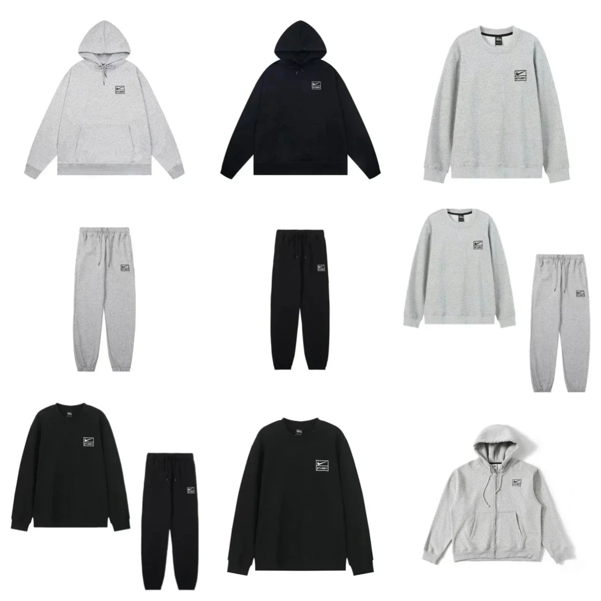 Fashion hoodie set