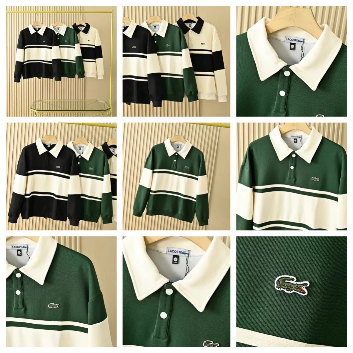 Retro color-blocked 