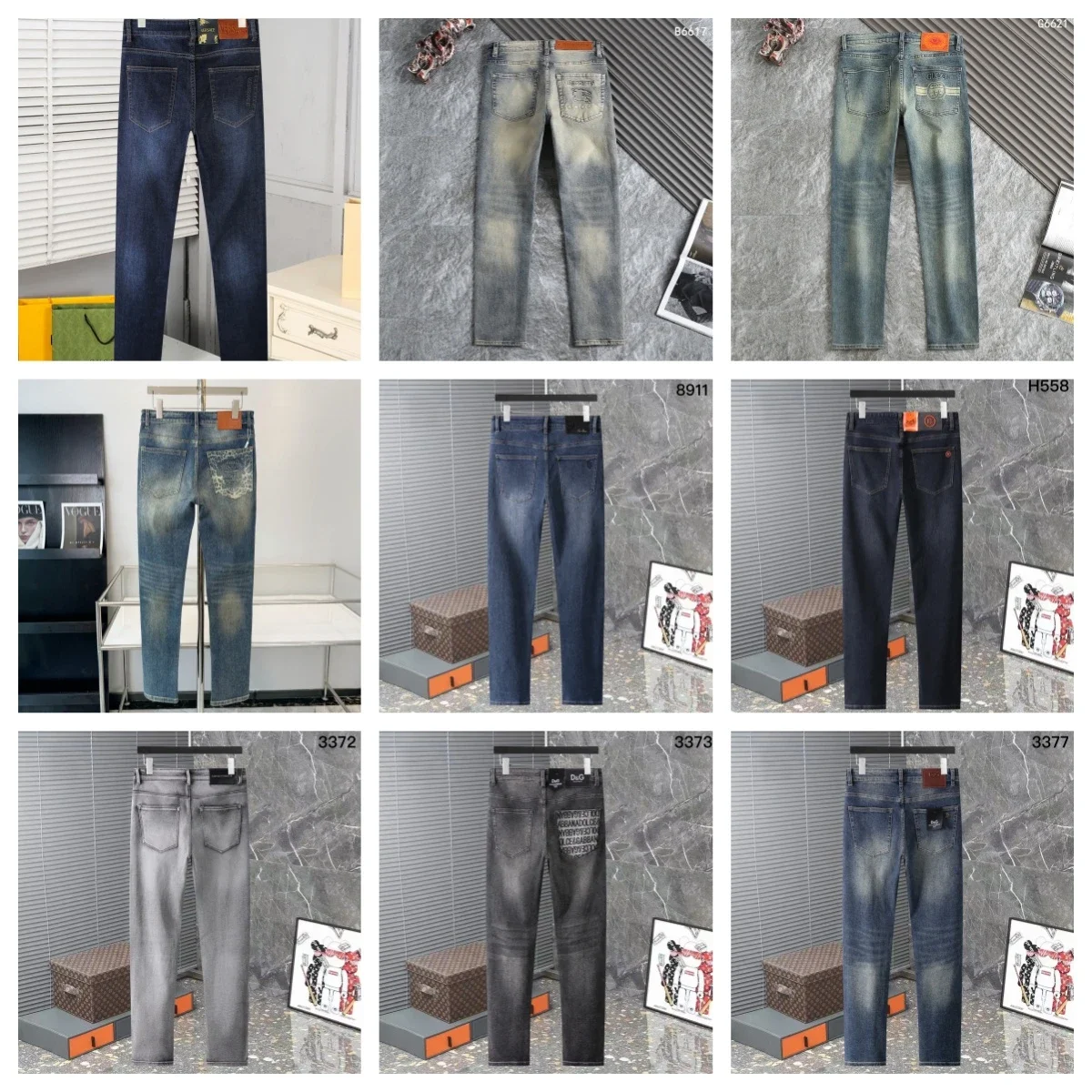 Fashion jeans - high