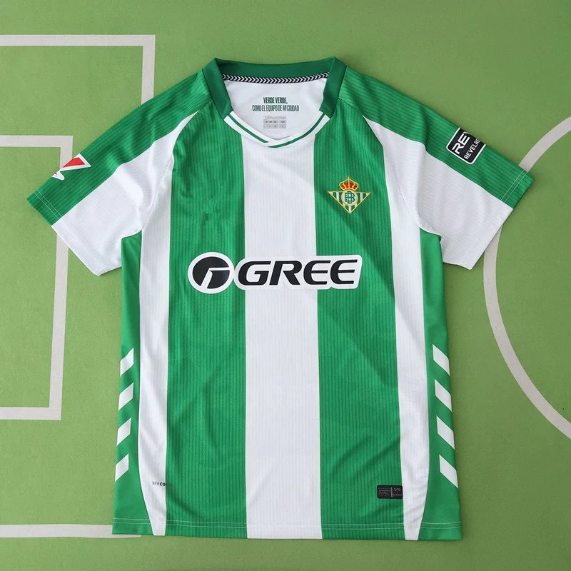 2526 Real Betis Home Thai Version (Please note customization info in the order remarks; messages will not be counted)