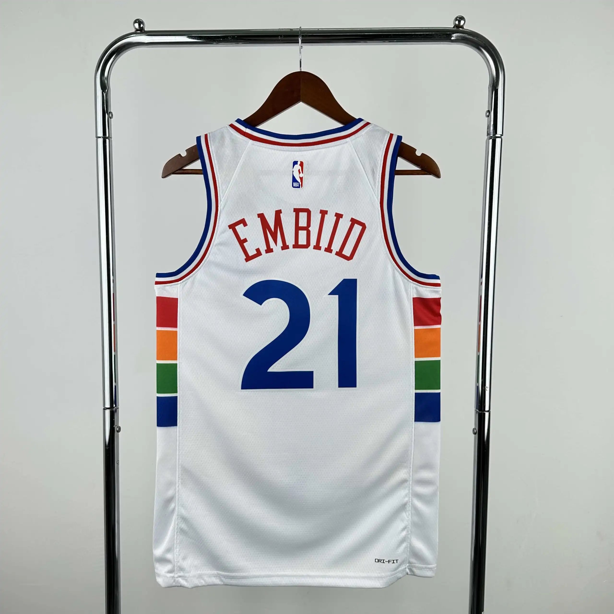 NBA Philadelphia 76ers 21#EMBIID（定制信息请在下单时备注，发消息不算）