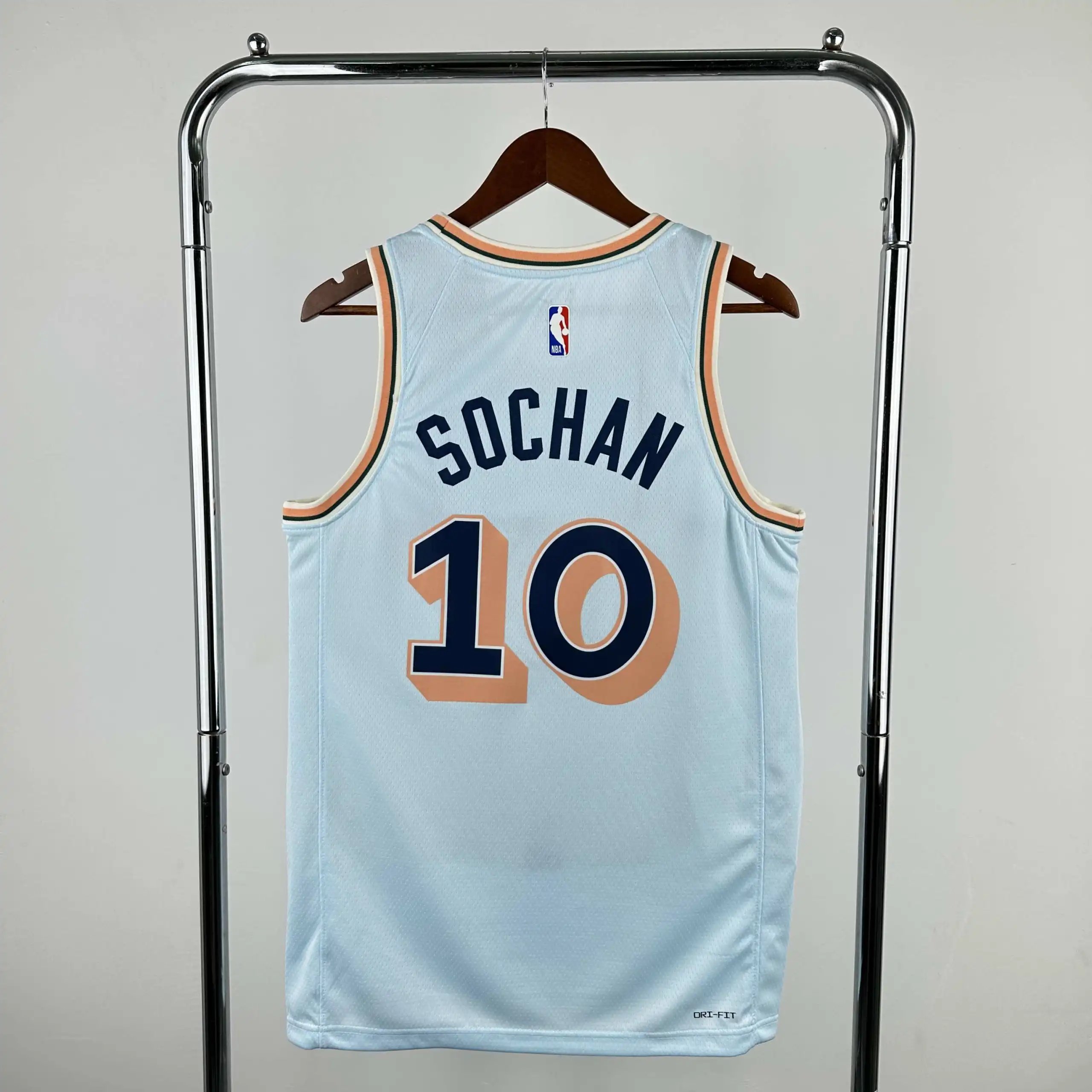 NBA San Antonio Spurs 10# SOCHAN (Please note customization info in your order; messages will not count)