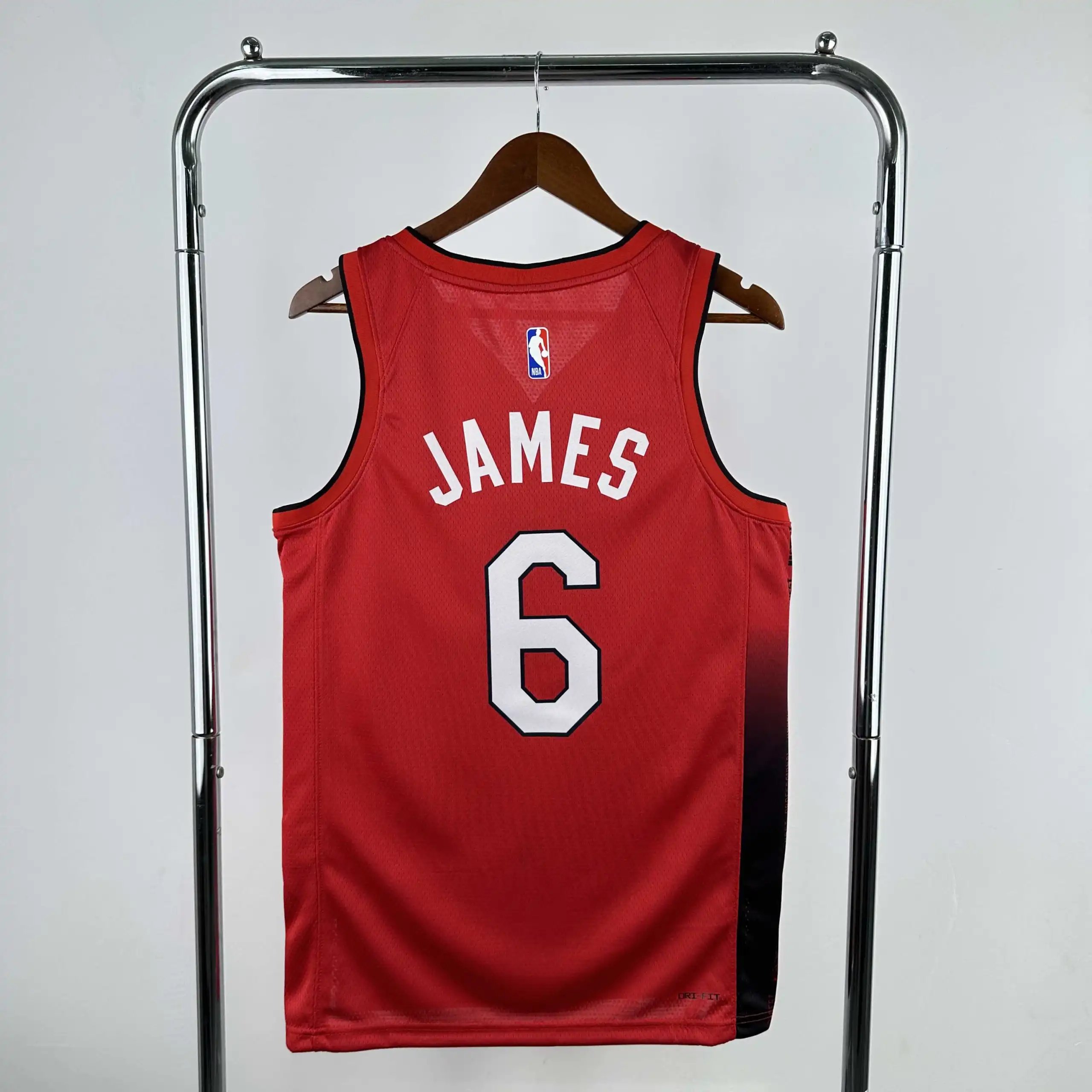 NBA Miami Heat 6#JAMES (Please note customization info when placing order. Messages are not valid.)
