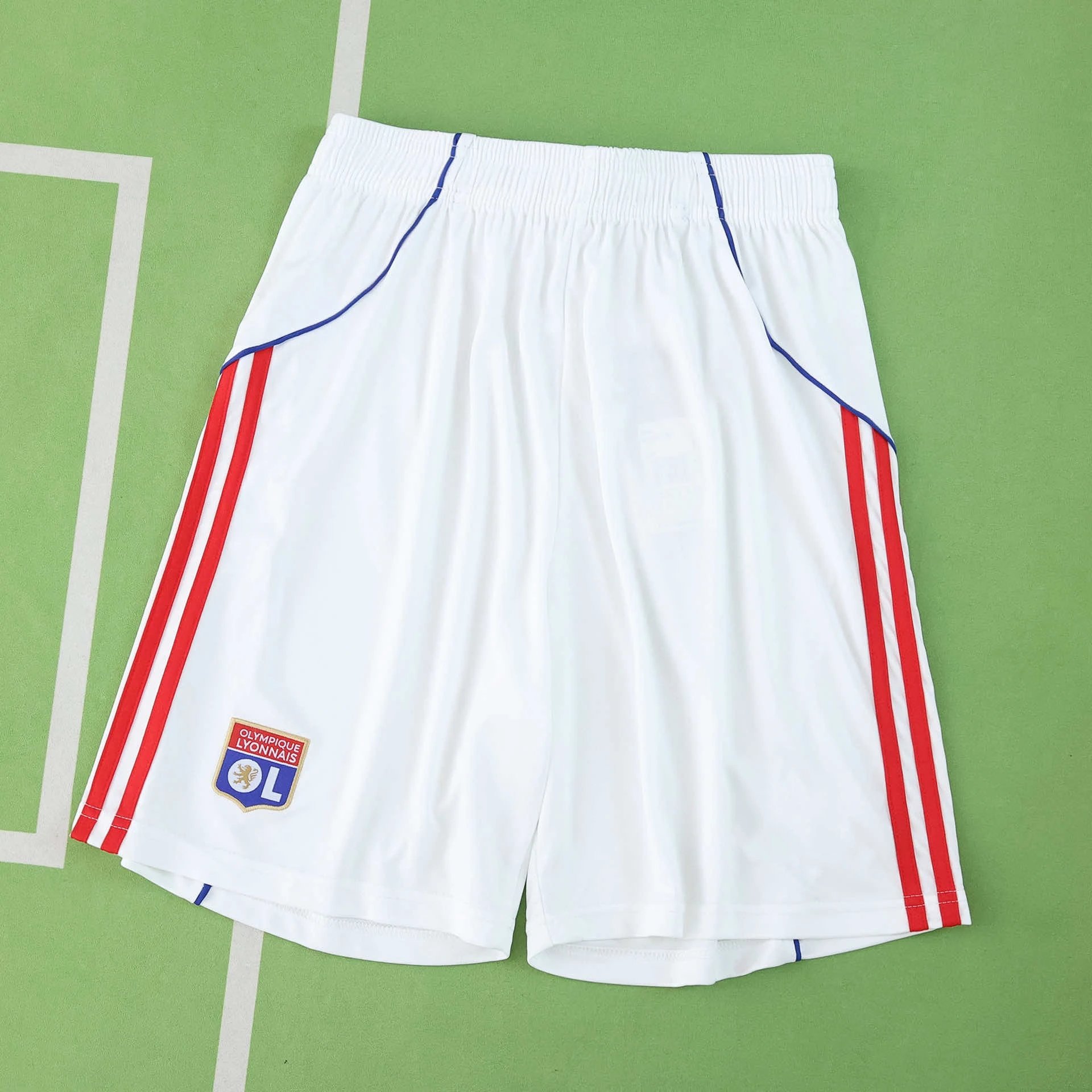 2526 Lyon Home White Shorts (Please note customization info when placing order, messages not accepted)
