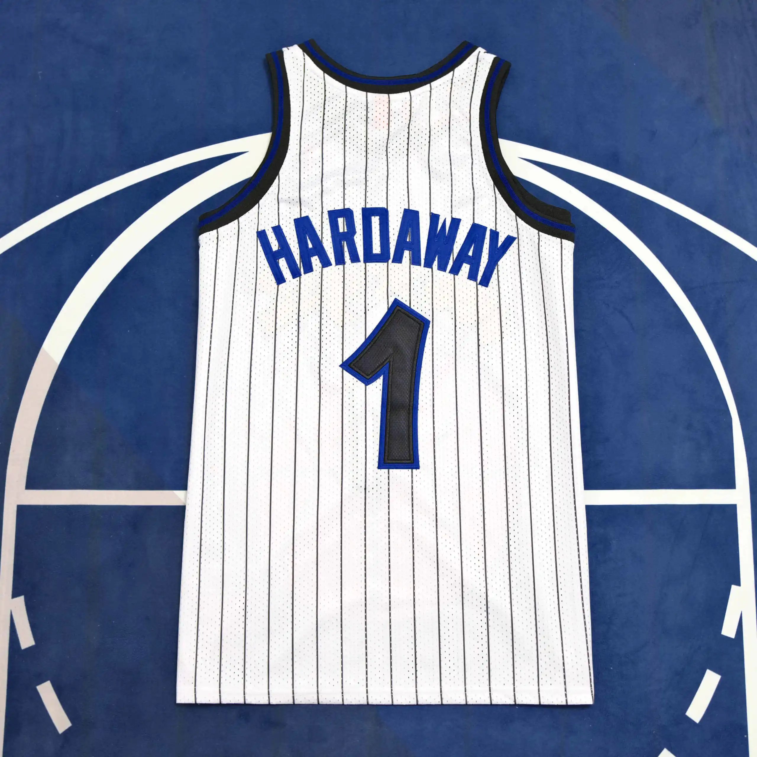 NBA Orlando Magic 1# Hardaway (For customization info, please leave a note when placing your order; sending a message does not count)
