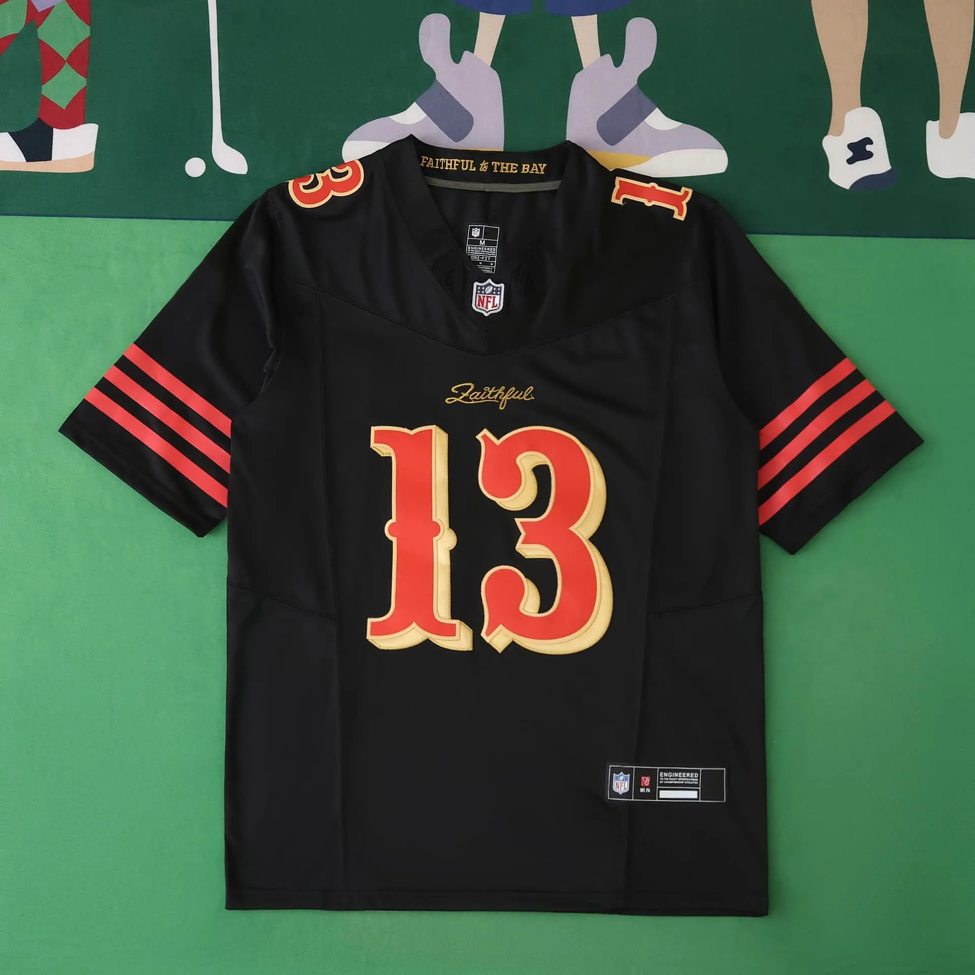 2025 NFL San Francisco 49ers 13# PURDY (Please note customization info when placing order; messages will not count)