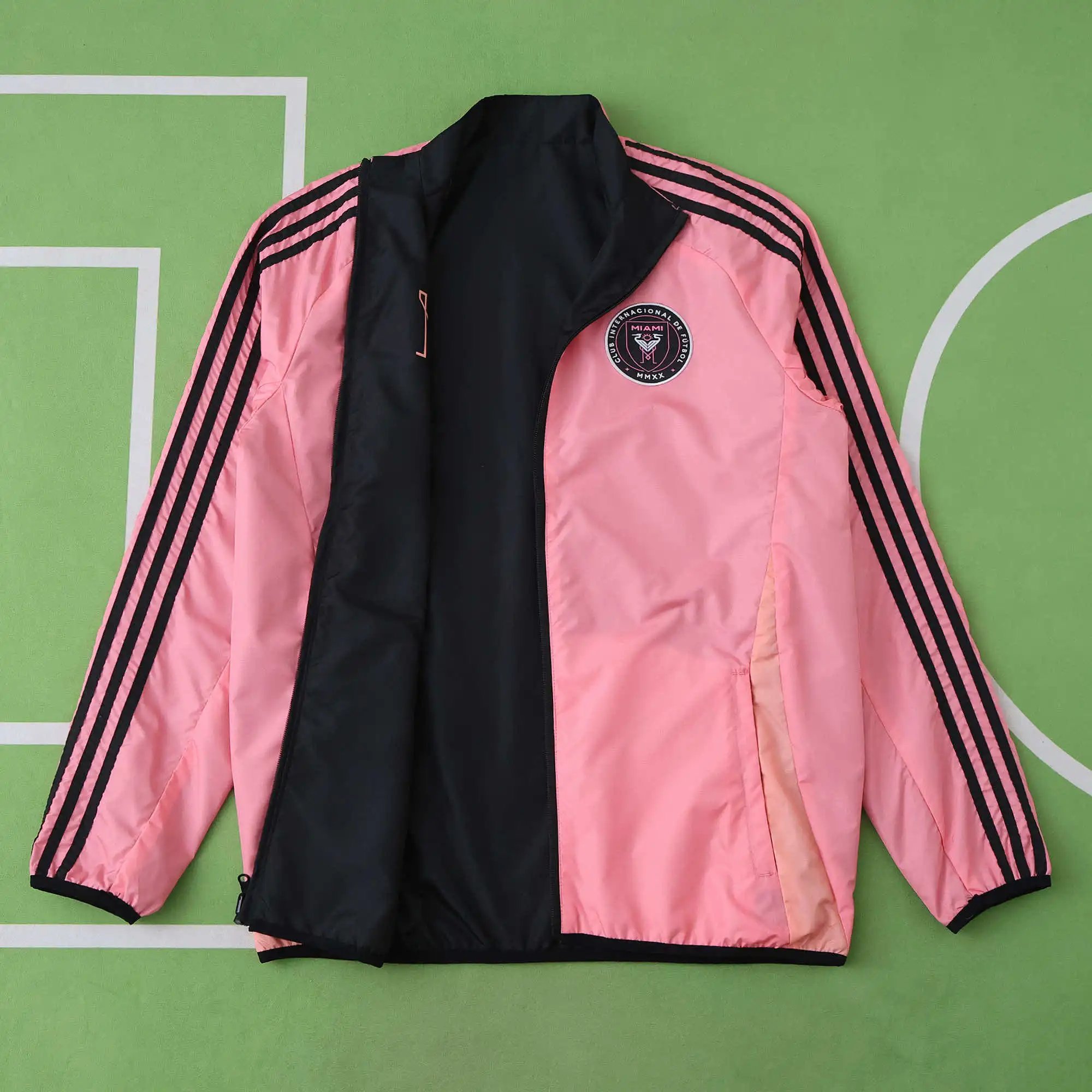2526 Miami Pink/Black Reversible Jersey (For customization, please leave a note when placing your order. Messages will not be accepted.)