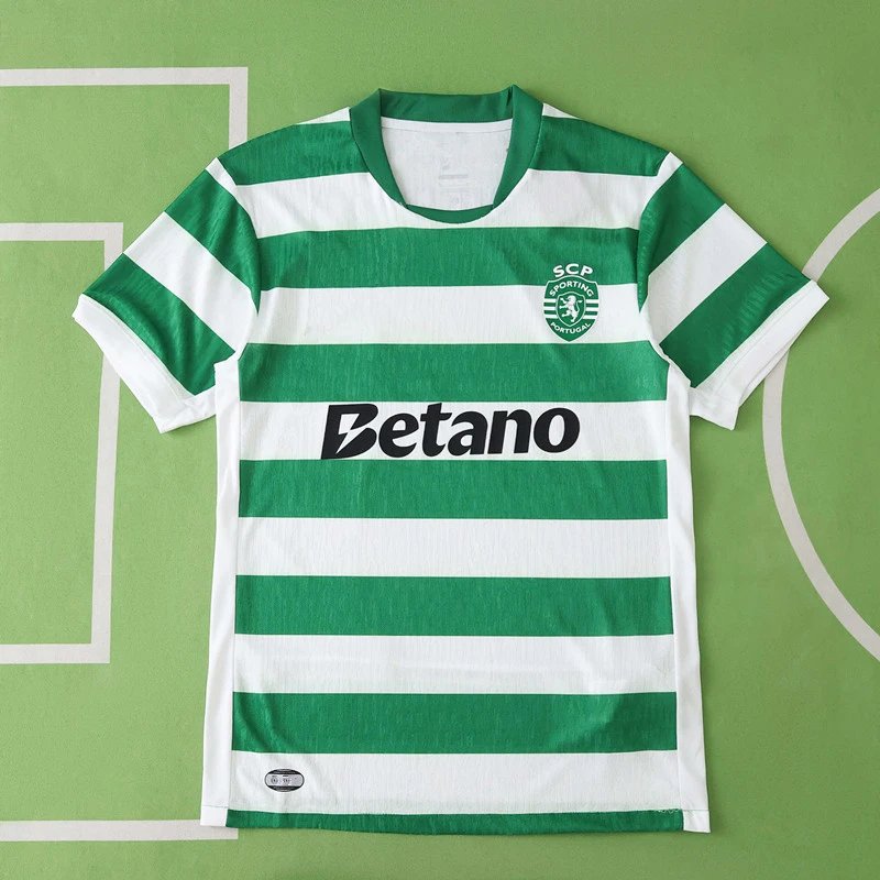 2526 Sporting Lisbon Home Player Version (Please note customization info in order remarks, messages not accepted)