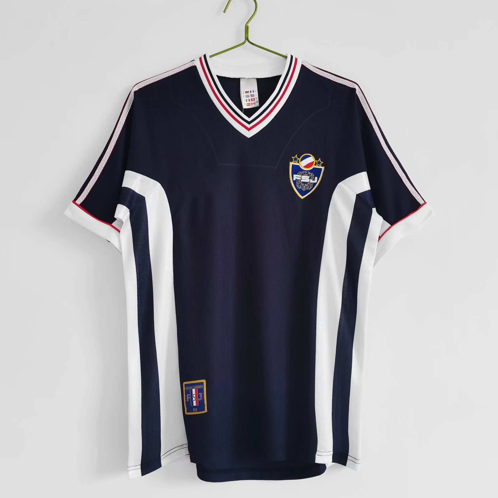 1998 Yugoslavia Home Thailand Version (Please note customization info in your order; messages will not be checked)