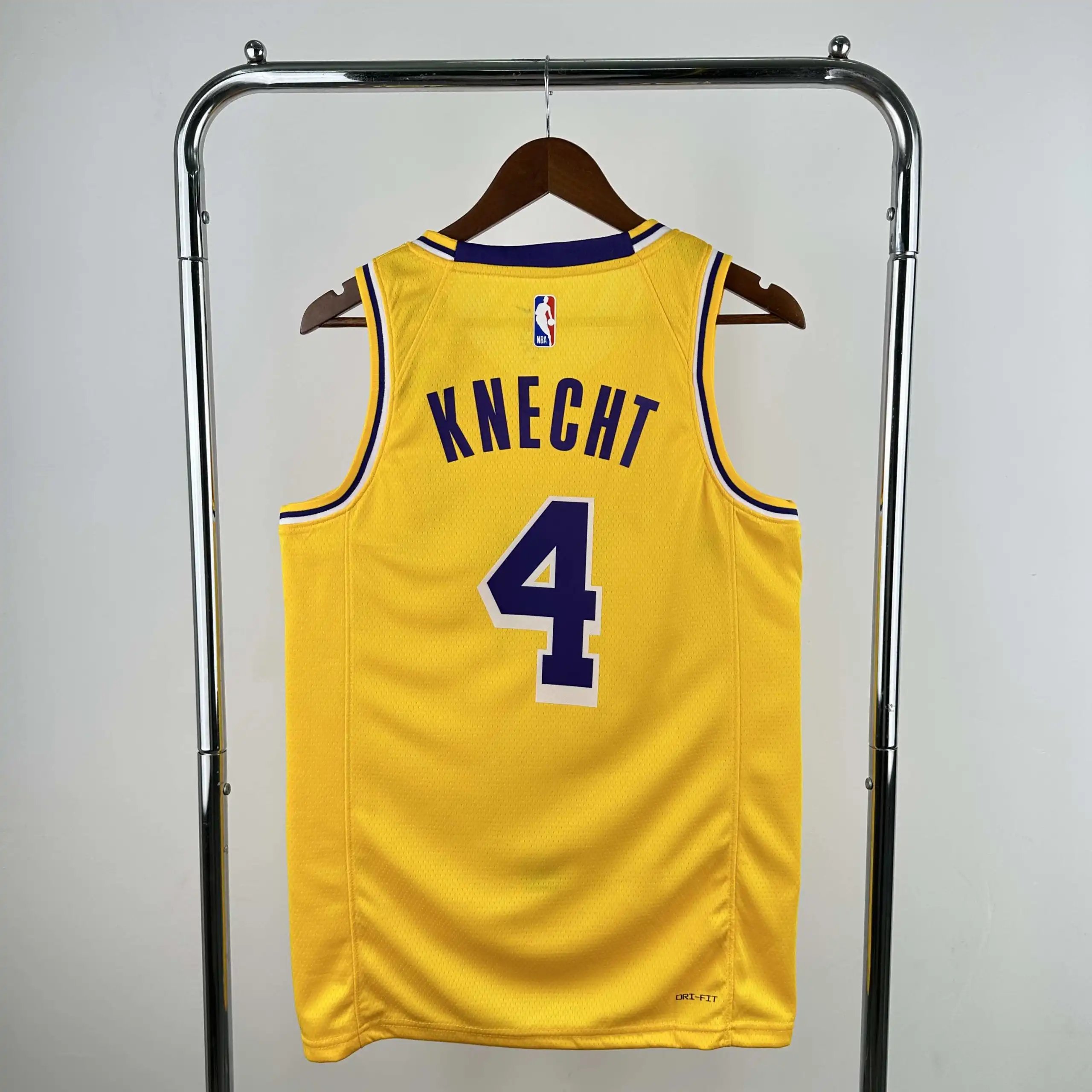 NBA L.A. Lakers #4 Knecht (Custom order: please leave note when placing order, do not send private messages)