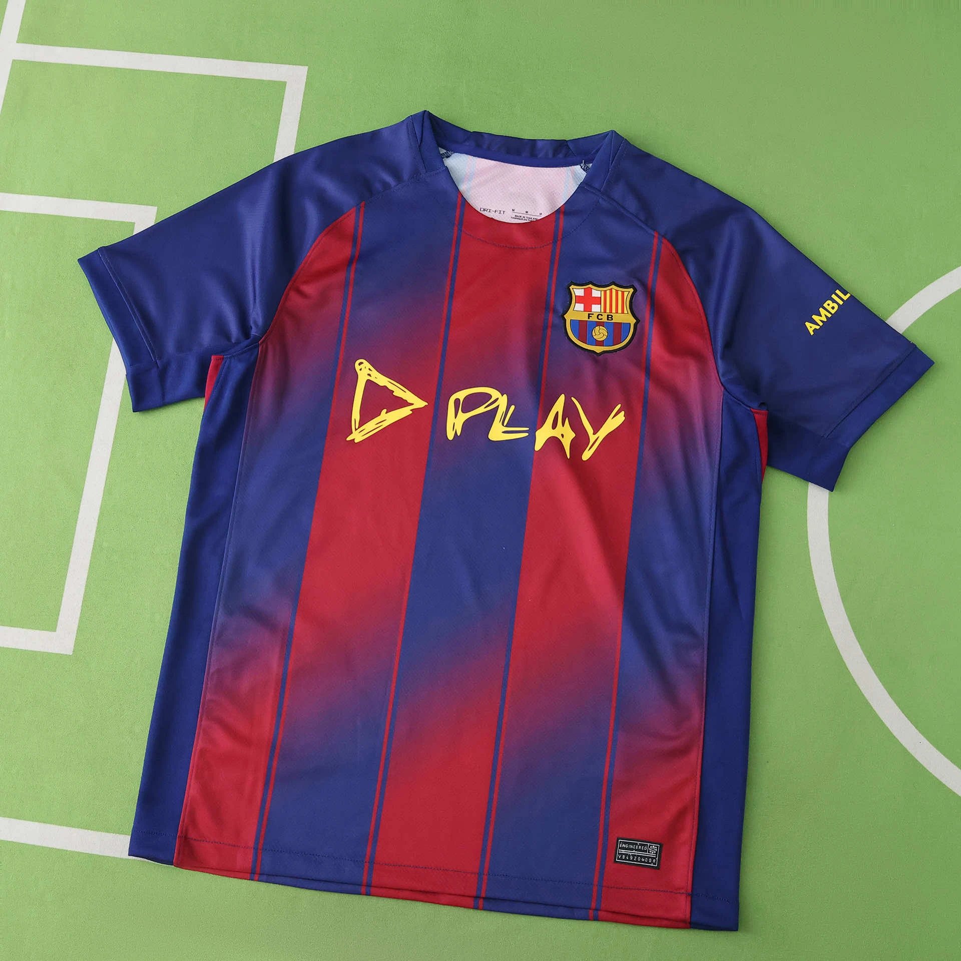 25-26 Barcelona Home Player Version Jersey (Please note custom info at checkout, messages are not accepted)