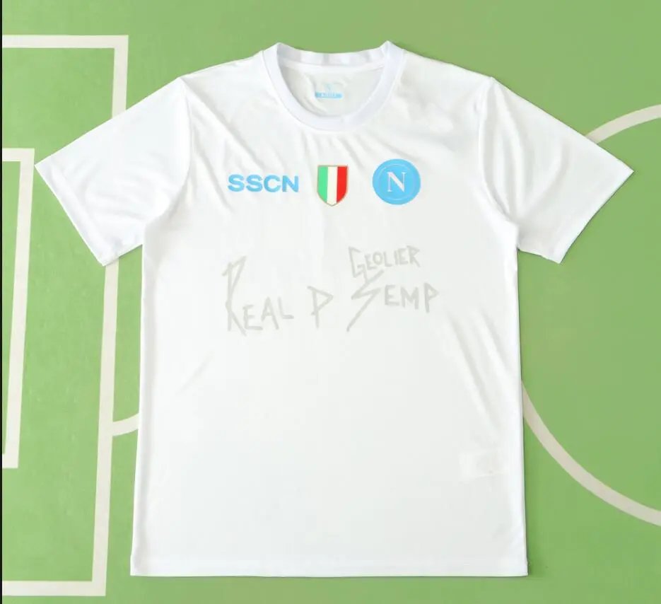 24/25 Napoli White Special Edition (Please leave customization details in the order notes; messages will not be accepted)