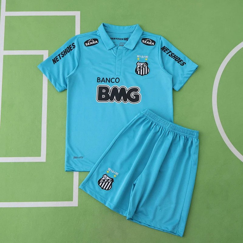 2013 Santos Away Kids Jersey (Please note customization info in the order remarks; messages will not be counted)