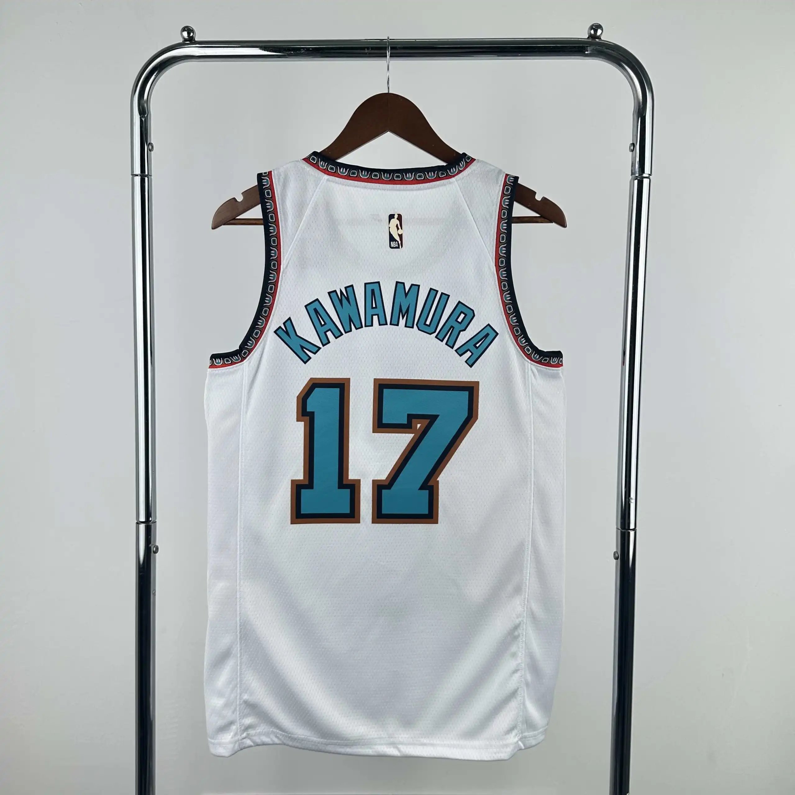 NBA Memphis Grizzlies 17# Kawamura (Customization instructions should be noted when placing the order; messages are not accepted)