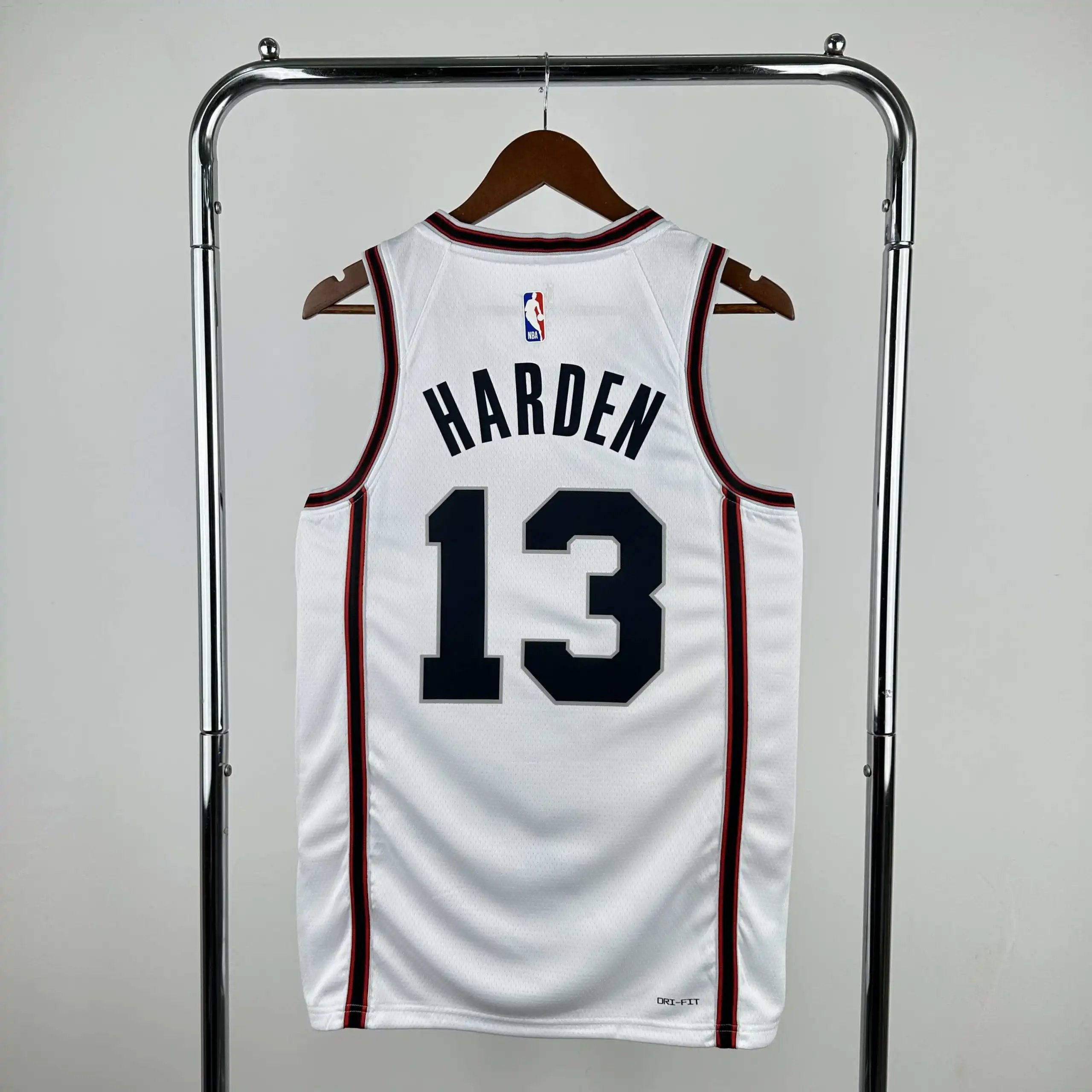 NBA Houston Rockets #13 Harder Jersey (Please leave customization info in the order notes; messages are not accepted)