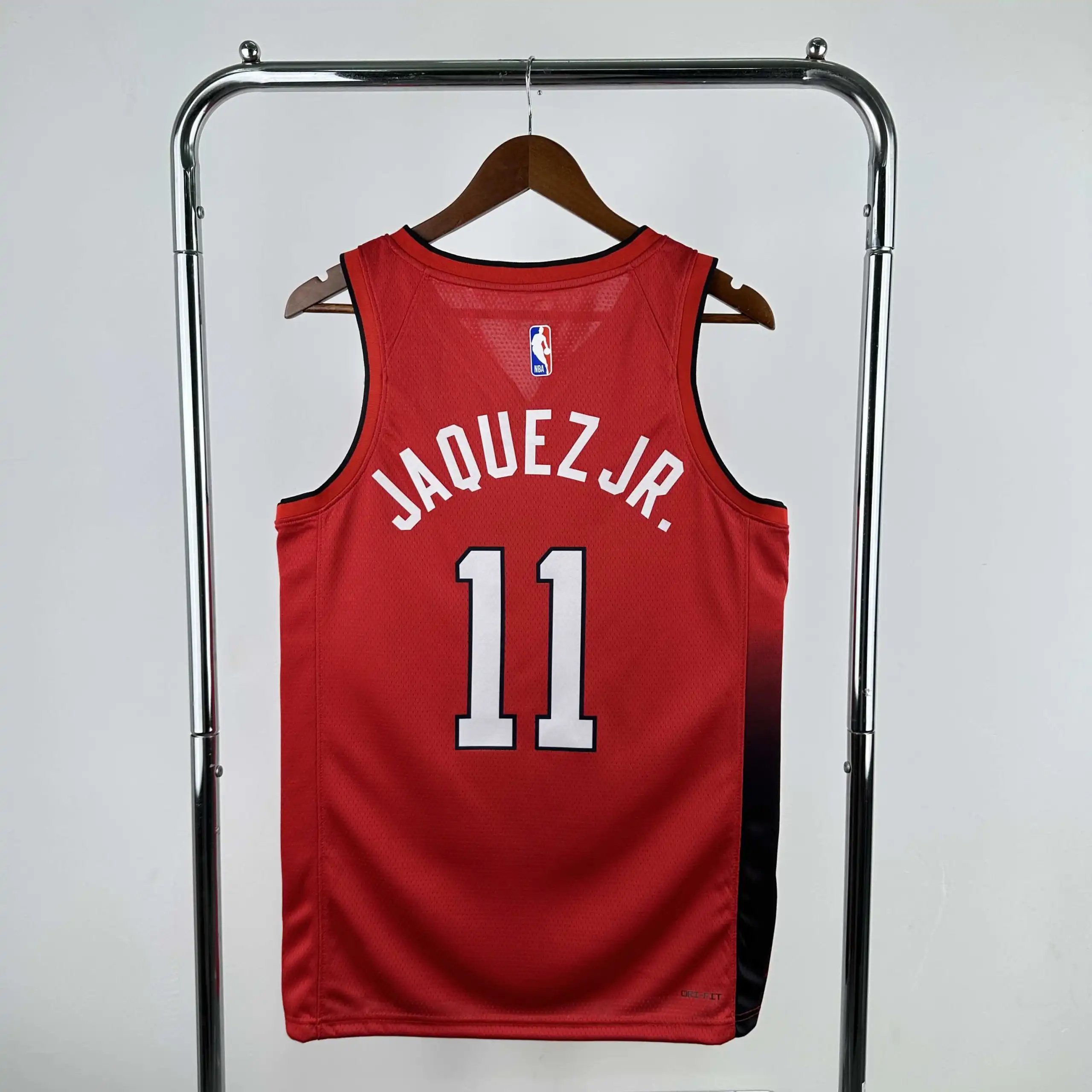 NBA Miami Heat 3# JAQUEZ JR (For custom info, please leave a note when placing your order; sending a message does not count)