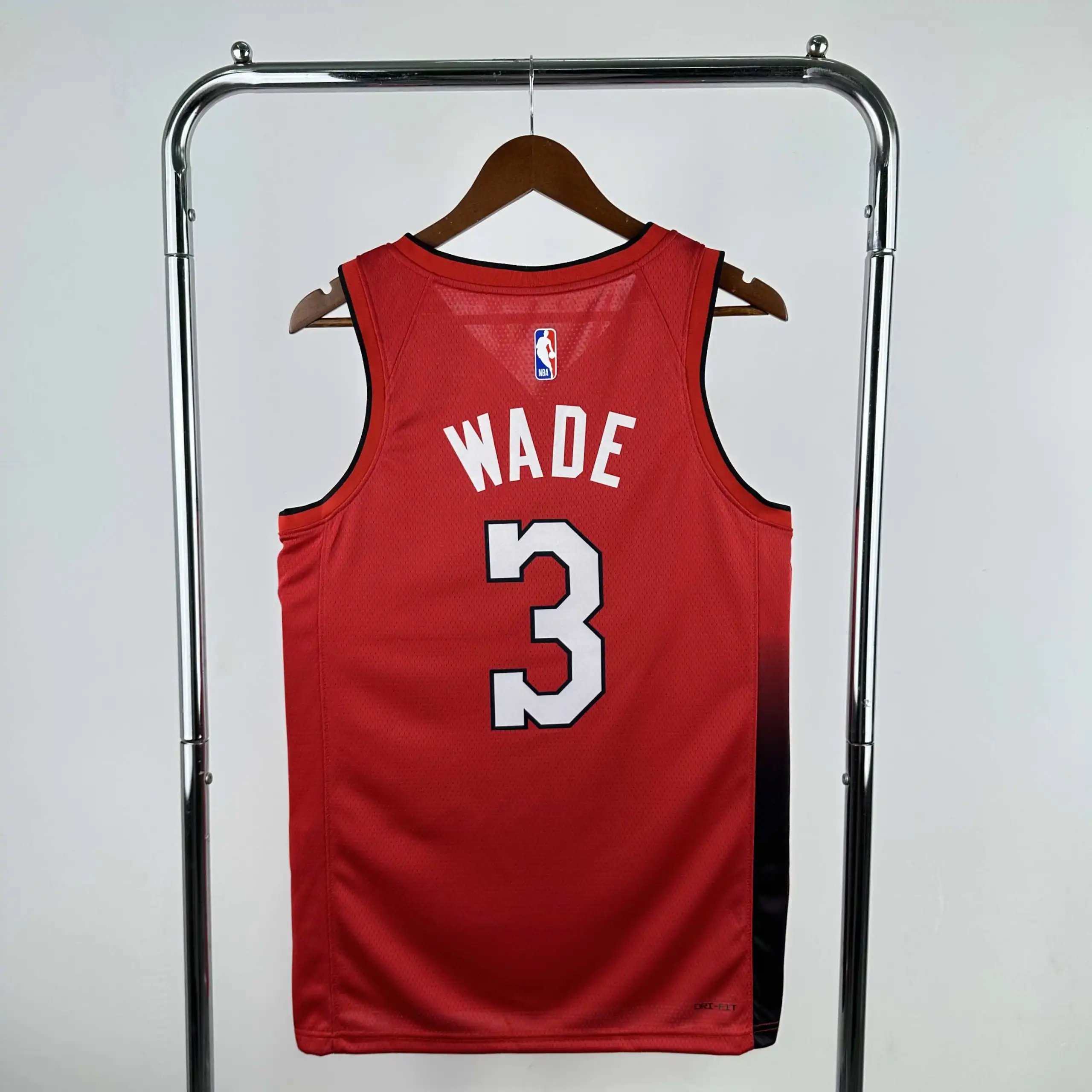 NBA Miami Heat 3# WADE (Please note customization info when placing order, messages are not counted)