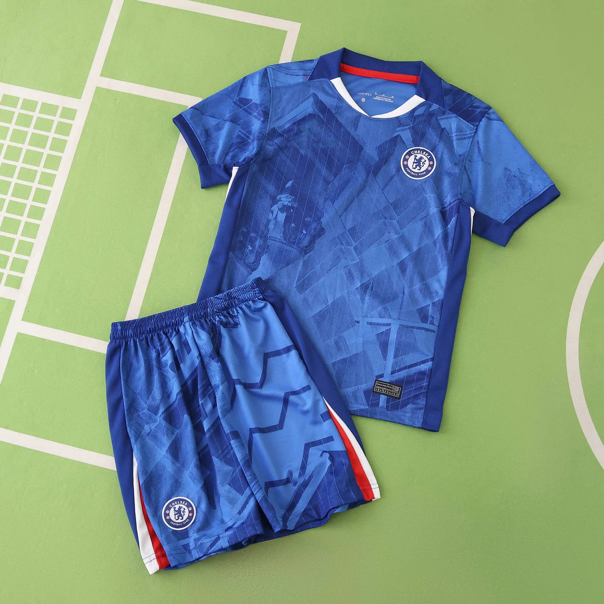 2025-2026 Chelsea Home Kids' Jersey (Please leave customization details in the order notes; messages are not accepted)
