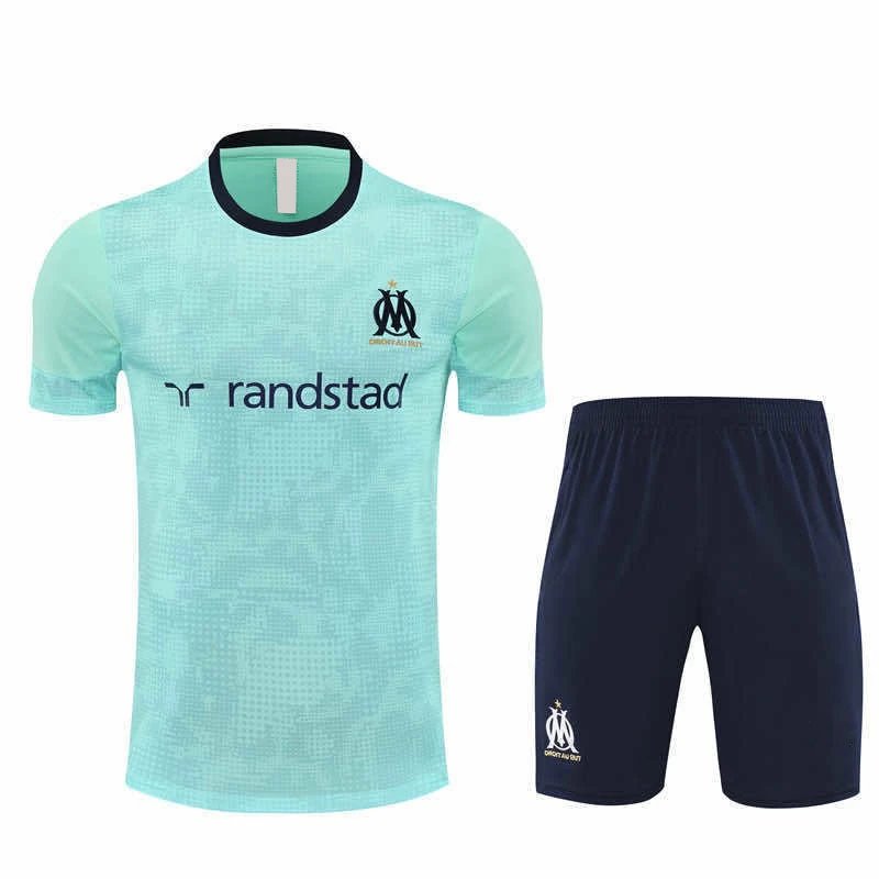 25/26 Marseille Lake Blue Training Kit Short Sleeve