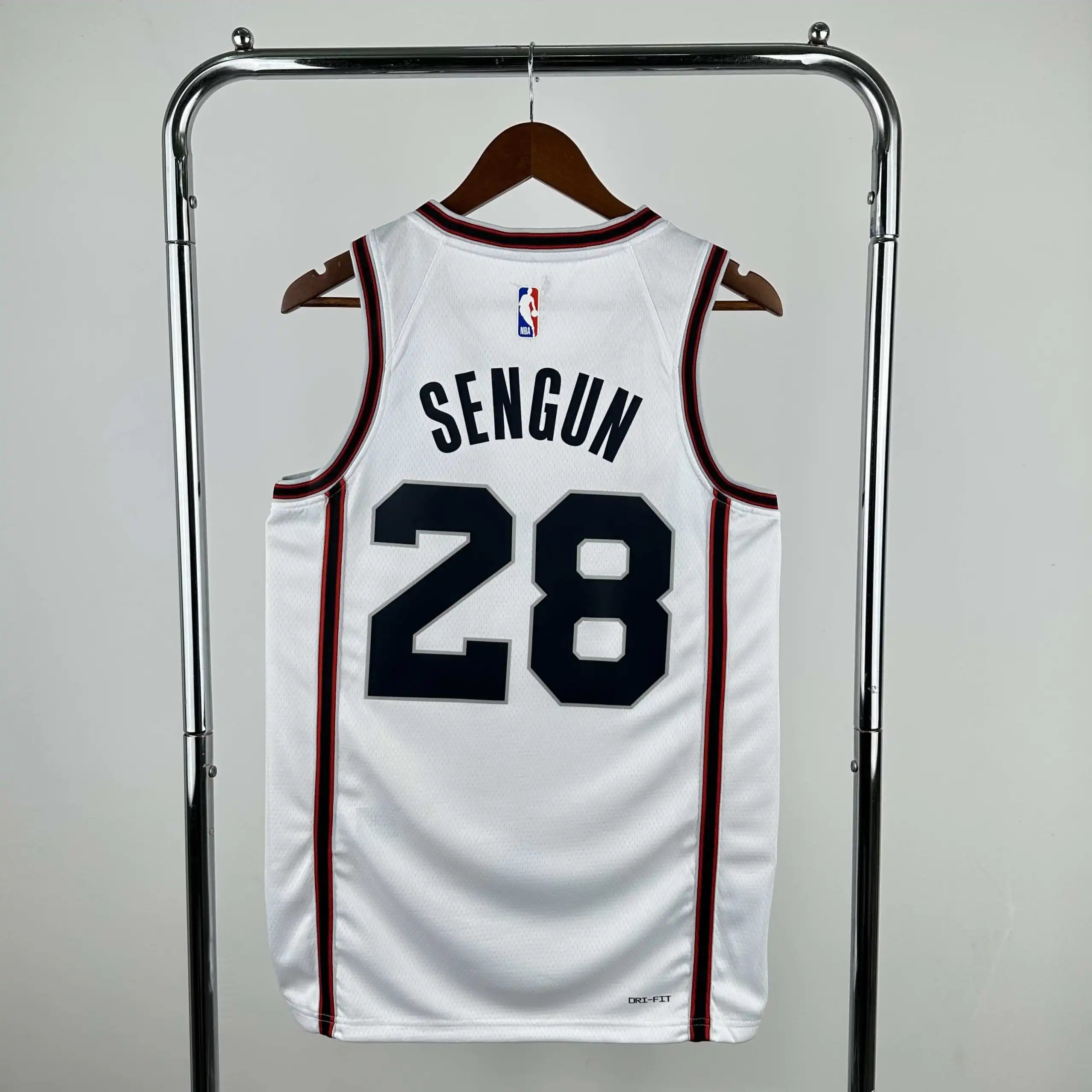 NBA Houston Rockets 28#SENGUN（定制信息请在下单时备注，发消息不算）