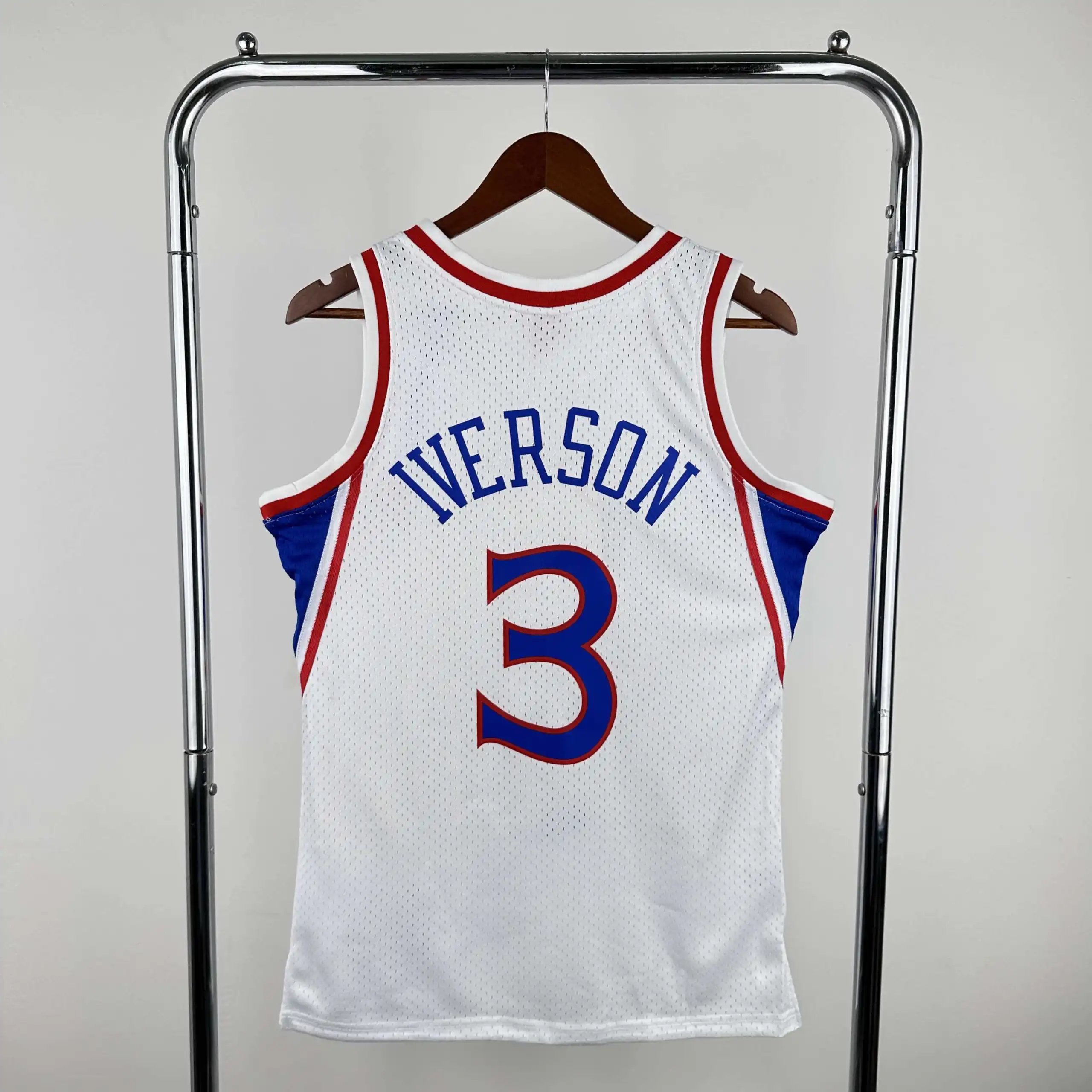 NBA Philadelphia 76ers 3# IVERSON (For custom info, please leave a note when placing order; sending a message does not count)