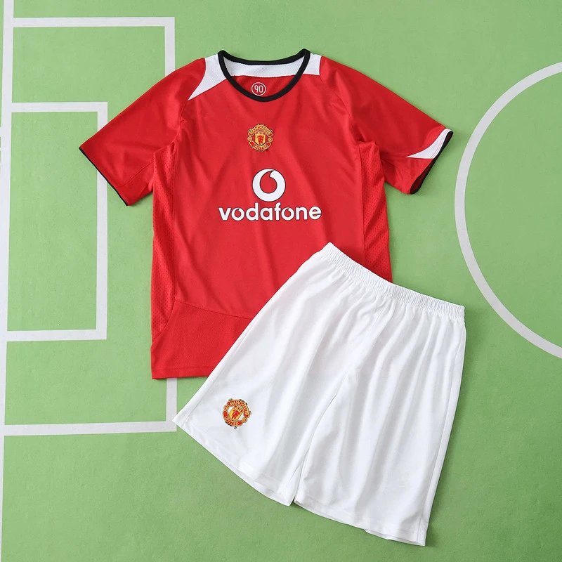 0506 Manchester United Home Kids Jersey (Please leave customization info in order notes; messages are not accepted)