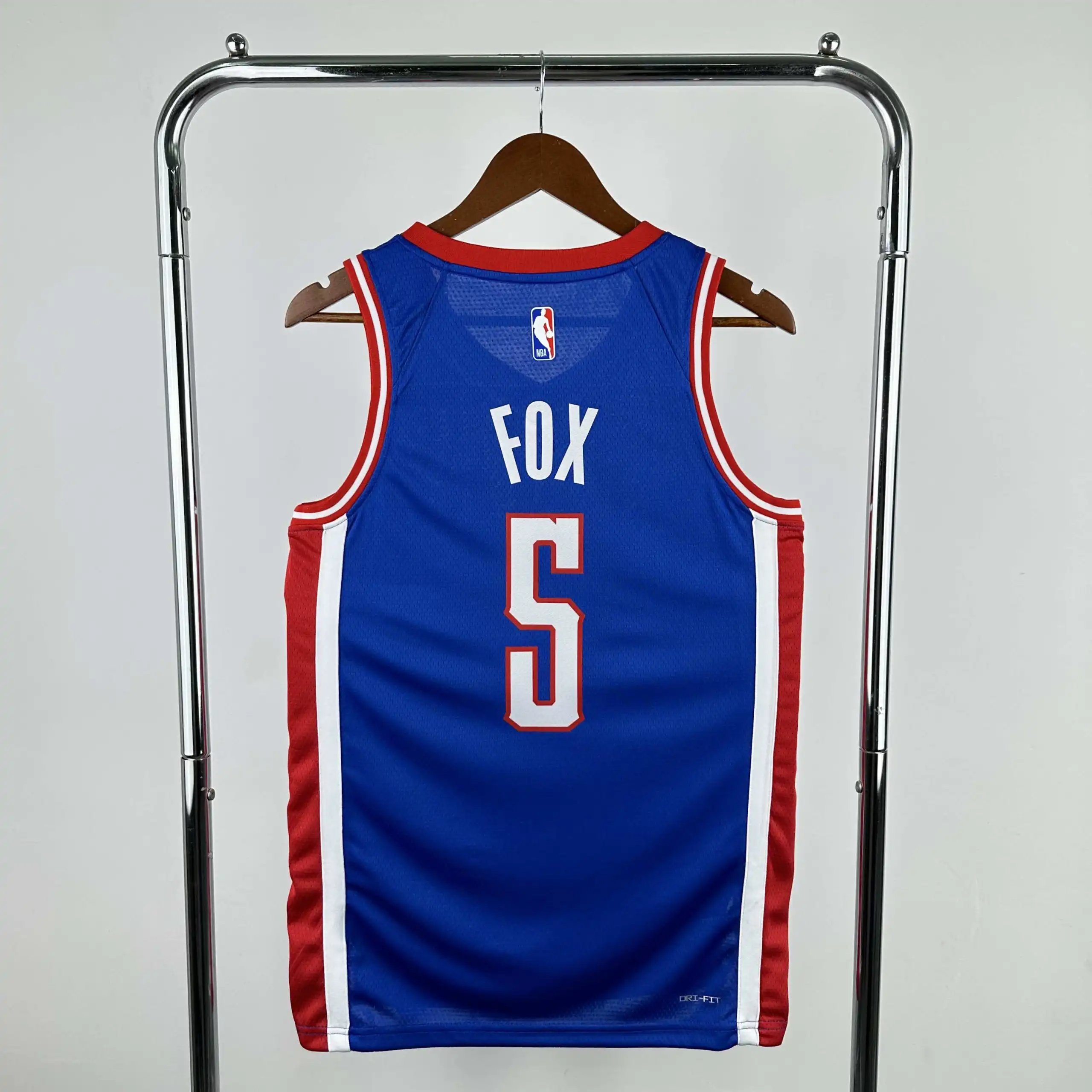 NBA Sacramento Kings 5#FOX（定制信息请在下单时备注，发消息不算）