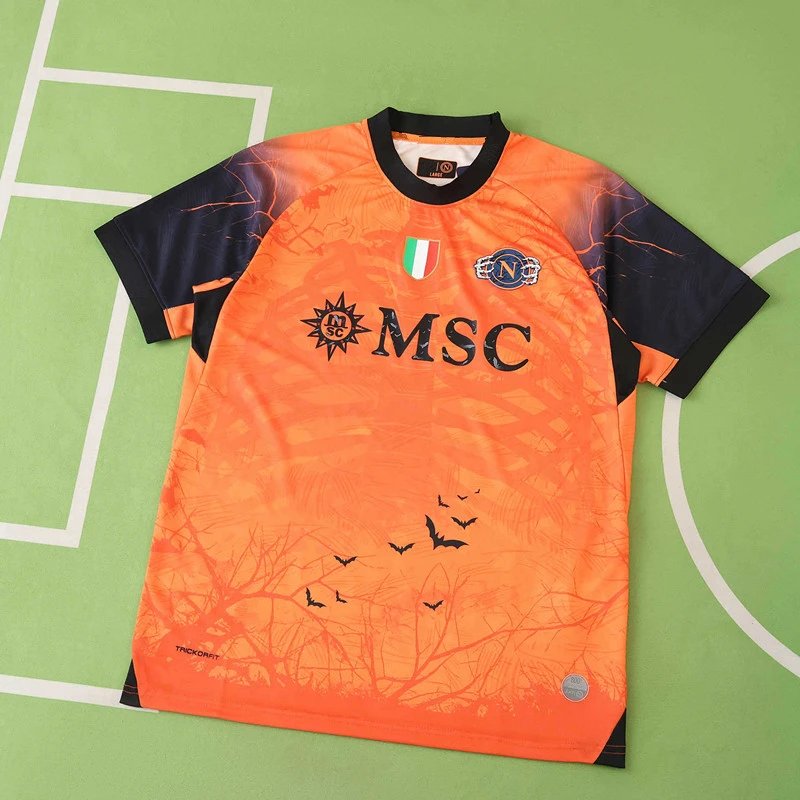 2526 Napoli Orange Halloween Thai Version (Please leave customization details in order notes; messages will not be counted)
