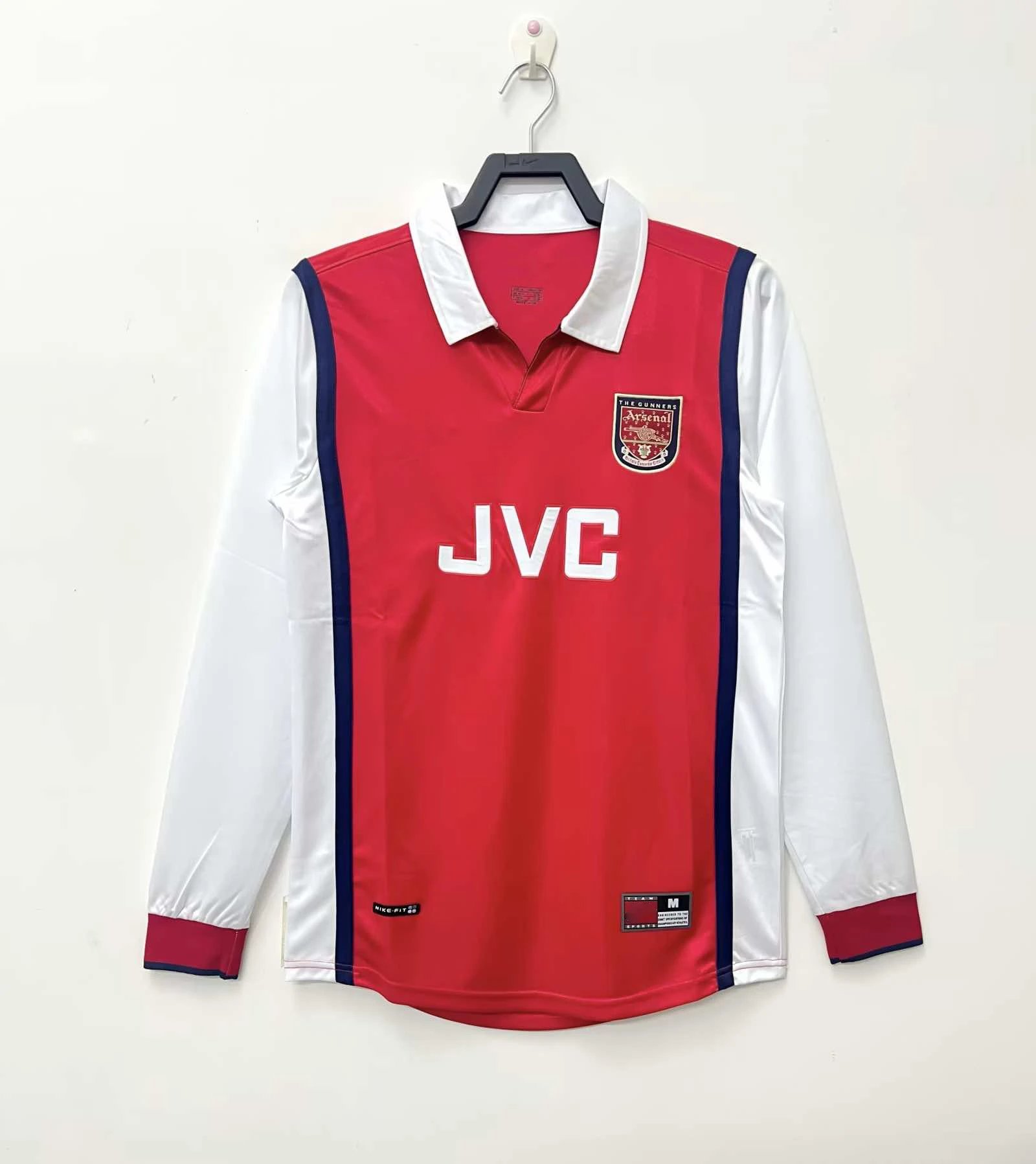 1998 Arsenal Home Thai Version (Please note customization info when ordering, messages will not be checked)