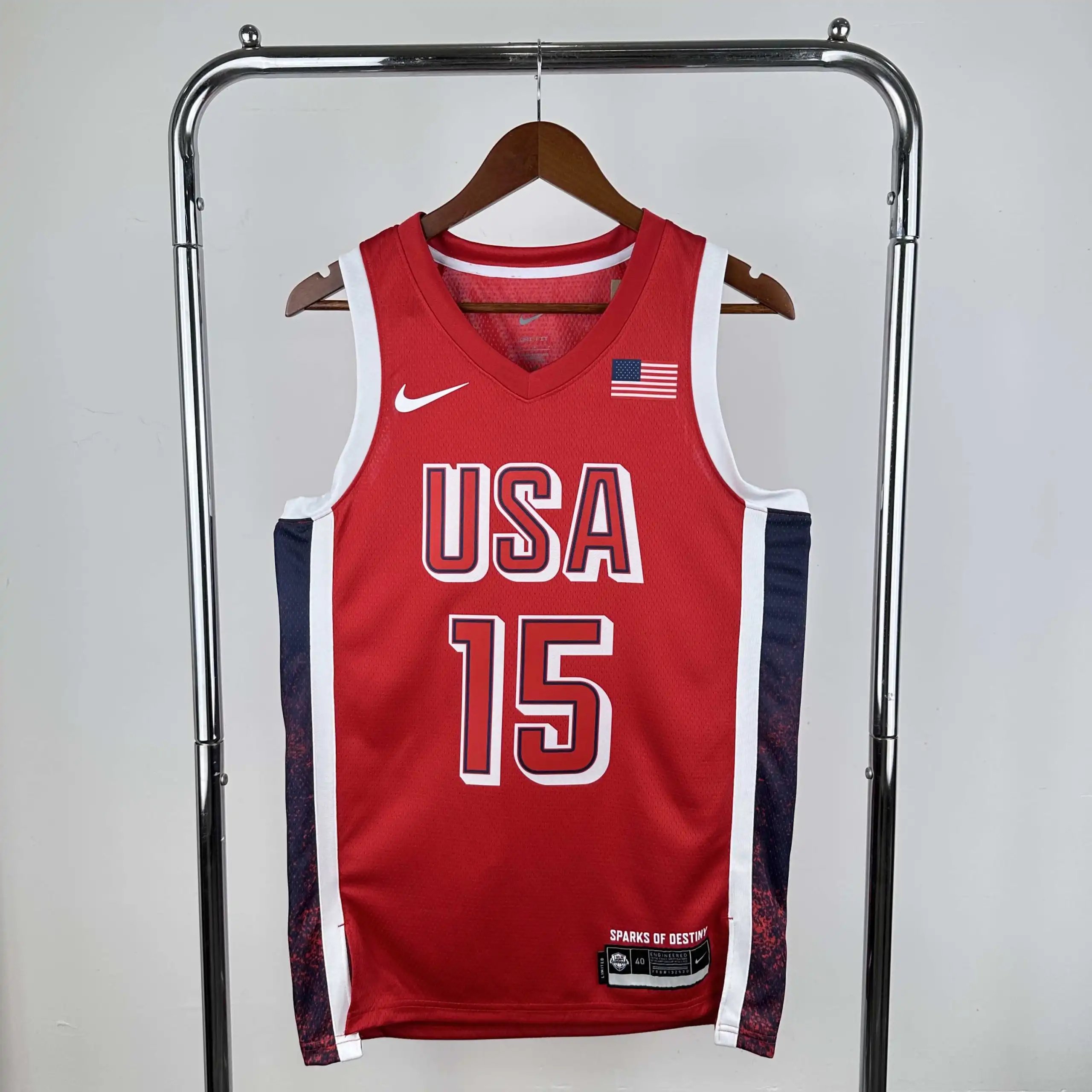 NBA USA 15# Booker (Please leave customization notes in order remarks; messages are not considered notified)