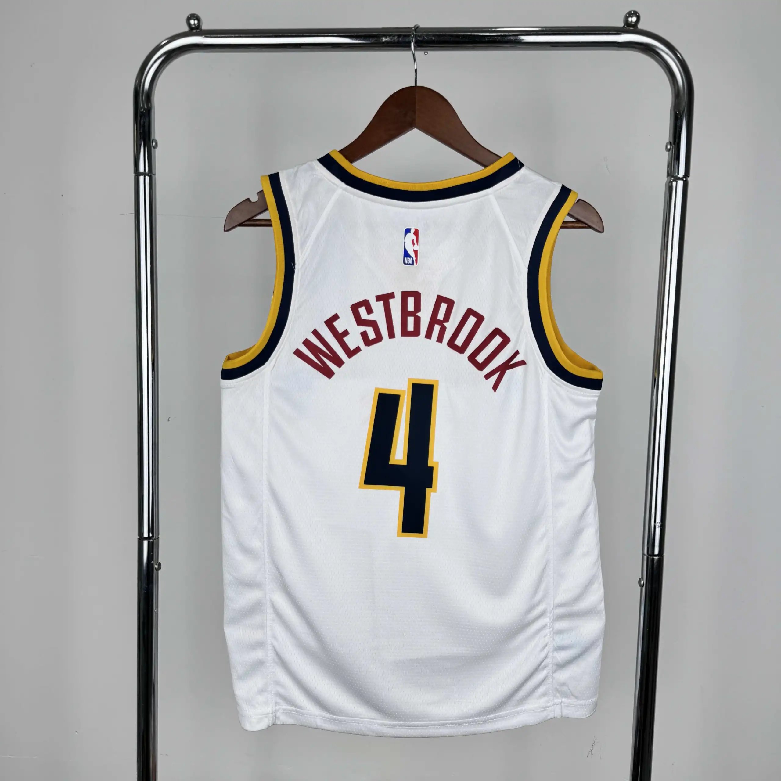 NBA Denver Nuggets 4#WESTBROOK（定制信息请在下单时备注，发消息不算）