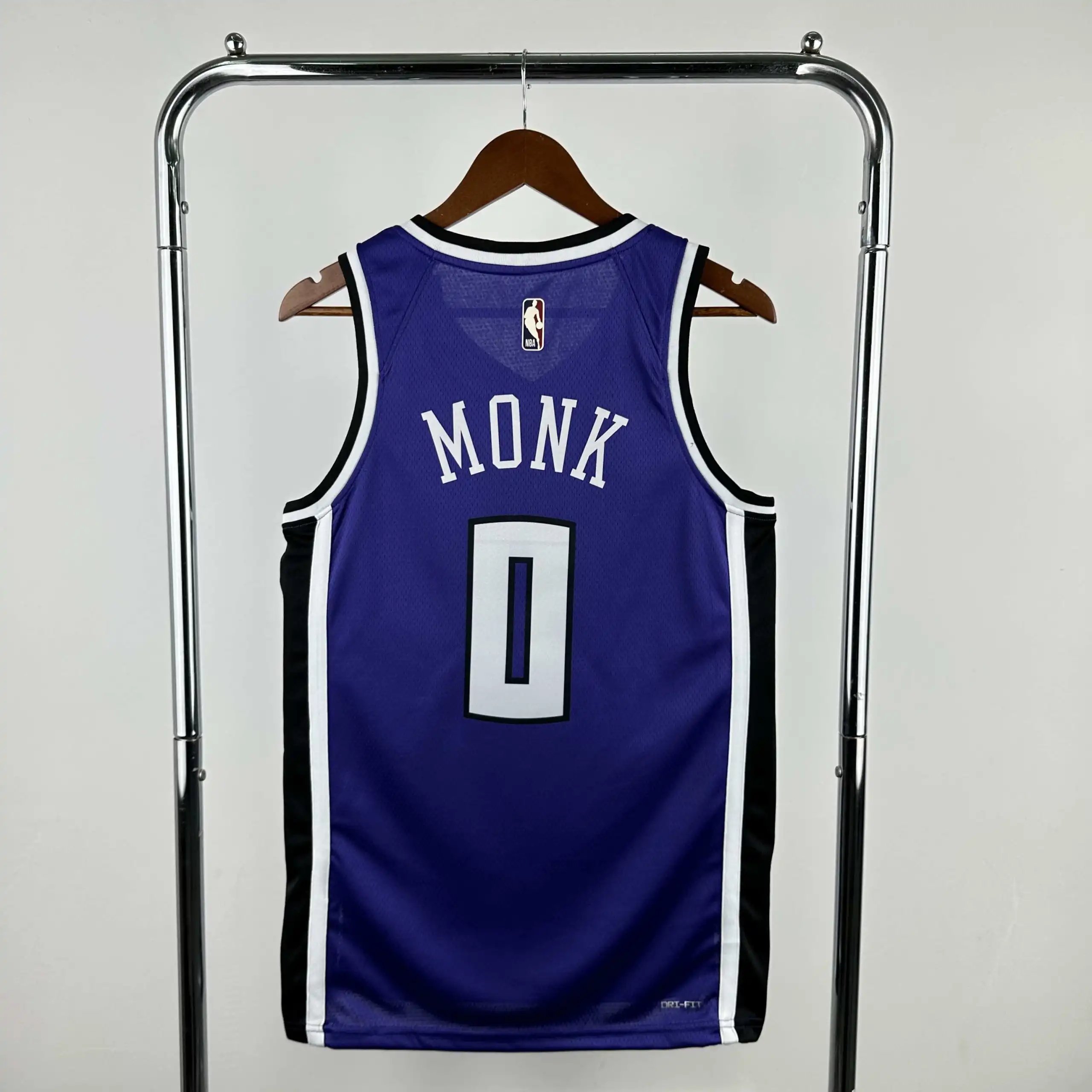 NBA Sacramento Kings 0#MONK (For custom info, please leave a note when placing your order; sending a message does not count)