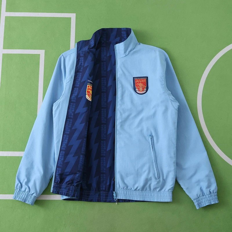 24/25 Arsenal Blue/Dark Navy Reversible Jersey (For customization, please leave a note when placing your order. Messages will not be accepted.)