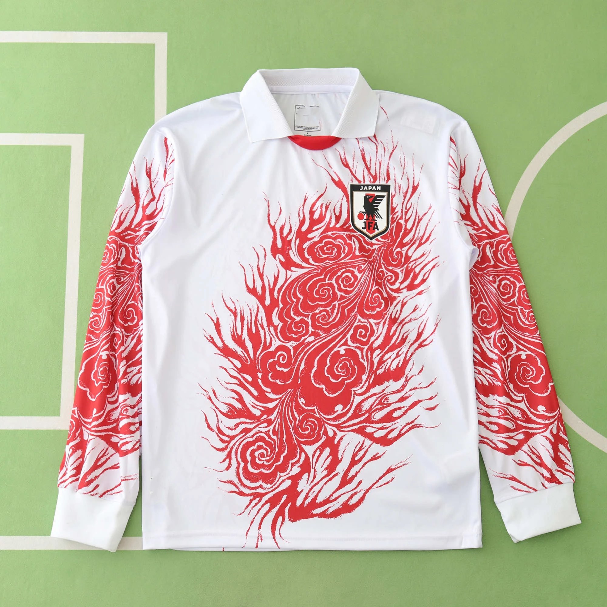 2425 Japan Y-3 White & Red Special Edition Long Sleeve Thai Version (Please note customization information when placing order, sending a message does not count)